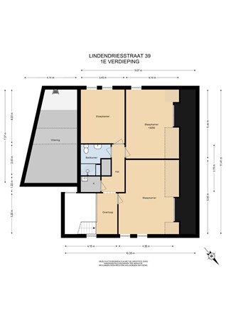 Floorplan - Lindendriesstraat 39, 6181 NB Elsloo